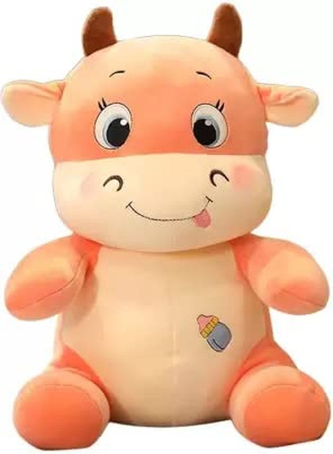 Babique Cow Bock Plush Soft Toy Cute Kids Animal Home Decor Boys/Girls (35 cm) - Image 3